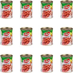 تصویر کنسرو لوبیا چیتی تایماز باکس 12 عددی 