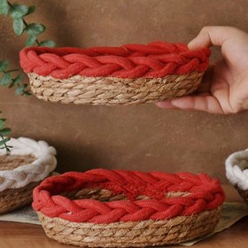 تصویر سبد نان حصیری 