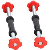 تصویر دسته دمبل ستاره ای۲ عددی (۴۰سانتی) 