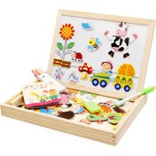 تصویر تخته سیاه و وایتبرد مگنتی مناسب کودک +۳ سال 