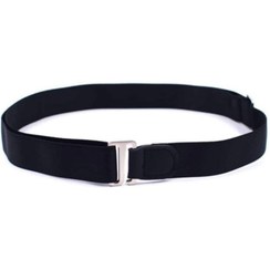 تصویر گیره پیراهن مردانه قابل تنظیم برند بلک فری سایز برند generic Upgrade Men Shirt Stays Shirt Lock Bel Adjustable Elastic Shirt Holder Keeps Shirt Tucked in for Police Military Black Free Size