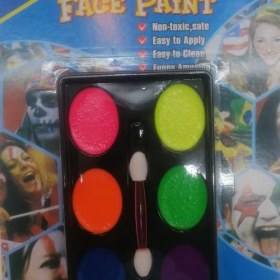 تصویر رنگ گریم صورت 