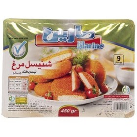 تصویر شنیتسل مرغ 450 گرم مارین 