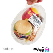 تصویر بسته جایزه دار تخم مرغی شفاف لپ لپ مدل هپی لپ ۳ 