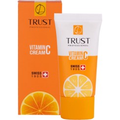 تصویر کرم ویتامین سی تراست vitamin C trust