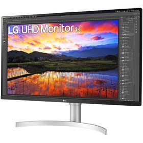 تصویر مانیتور گیمینگ سامسونگ مدل 32UN650-W سایز 31.5 اینچ Samsung 32UN650-W Gaming Monitor