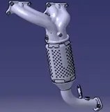 تصویر مجموعه کاتالیست CCC بنزینی نیسان شرکتی 