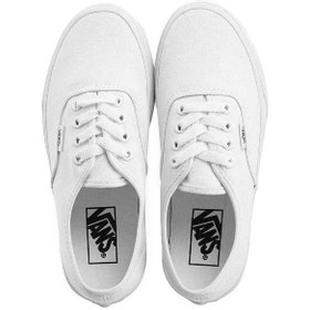 تصویر کتانی ونس مدل آتنتیک رنگ سفید Vans authentic white
