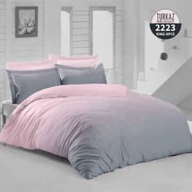 تصویر روتختی دو نفره 8 تکه ترکاز طرح هارمونی 2223 