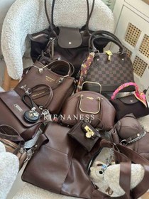 تصویر کیف قهوه ای 