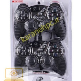 تصویر گیم پد دوبل شوکدار مدل 216 xp 