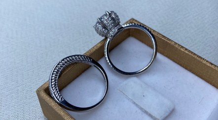 تصویر انگشتر و حلقه ست زنانه تاج ملکه Queen's crown ring and ring set for women