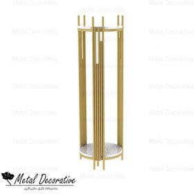 تصویر استند گل فلزی 2 طبقه 
