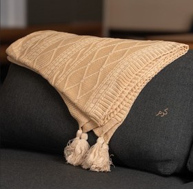 تصویر شال مبل ساده - سبز 