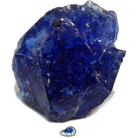 تصویر ابسیدین آبی blue obsidian استثنایی و دانه برفی S1063 