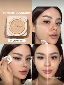 تصویر پنکیک کرم پودری - Shell Skin focus high coverage powder foundation
