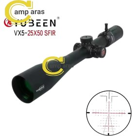 تصویر دوربین تفنگ شکاری یوبین YUBEEN VX 5-25x50 SFIR 