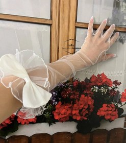 تصویر دستکش عروس کد D23 