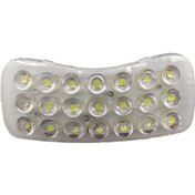 تصویر چراغ سقف LED تیبا \ ساینا \ کوییک \ اطلس برند نونیک 