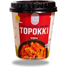 تصویر دوکبوکی (کیک برنج) توبوکی اورجینال(ساده) 113 گرم ا Topokki rice cake original 113 g Topokki rice cake original 113 g
