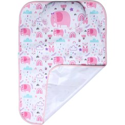 تصویر زیرانداز تعویض بالشت دار کودک 