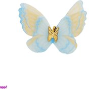 تصویر پلاک گردنبند زنانه طلا ۱۸ عیار مدل پروانه 