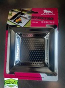 تصویر صافی سینگ استیل مربع 11.5 سانتی 