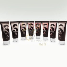 تصویر پلی ژل ناخن 60 گرمی حرفه ای سالن Salon Professional nail POLYGEL 60g - salon