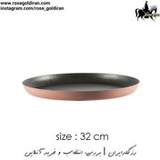 تصویر سینی فر پیتزا سایز 32 نچسب ریوالد (گلبهی) RIWALD York Pizza Pan