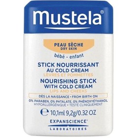 تصویر موستلا استيک محافظ حاوي کلدکرم ا MUSTELA Nourishing Stick With Cold Cream MUSTELA Nourishing Stick With Cold Cream