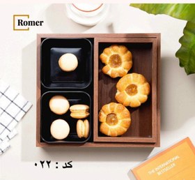 تصویر سینی مزه 2 پیاله 