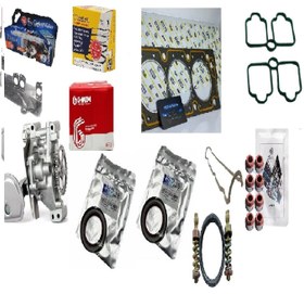 تصویر موتور کامل پژو 405 xu7 (پک تعمیری کامل )+ هدیه - نقره ای 