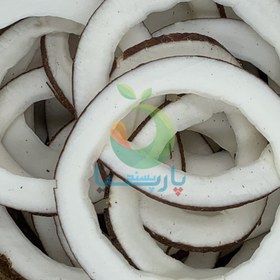 تصویر نارگیل خشک اسلایس 