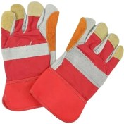 تصویر دستکش چرمی کف دوبل برزنتی rashin