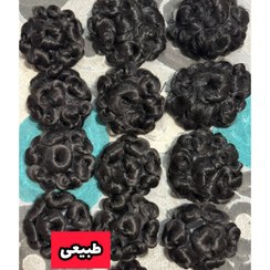 تصویر شنیون مو کاسه ای کشی - مشکی طبیعی 