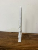 تصویر قالب سیلیکونی شمع قلمی اسب ایستاده کد 11 نماد سال قالب قلمی اسب 