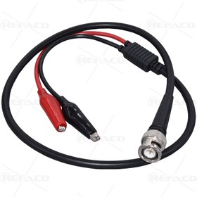 تصویر پراب REFACO Probe BNC Plug to Aligator Clip 0.5m HB-A050 