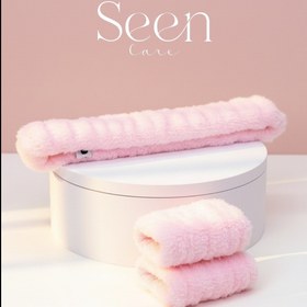 تصویر ست هدبند و مچ بند آرایشی 