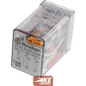 تصویر رله شیشه ای 2 کنتاکت 10 آمپر 220 ولت AC فیندر 553282300054 FINDER 553282300054