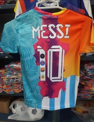 تصویر کیت فوتبالی باشگاهی و تیم ملی(لیونل مسی) سایز بزرگسال 