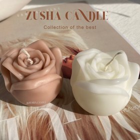 تصویر شمع گل رز برند زوشا 