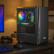 تصویر پی‌سی گیمینگ i3-12100F همراه RX580 ۸ گیگابایت 