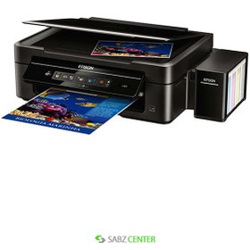 تصویر پرینتر سه کاره جوهر افشان ال 365 اپسون با قابلیت بی سیم L365 Wireless Inkjet Printer