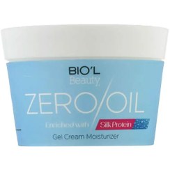 تصویر ژل کرم کاسه‌ای زیرو اویل بیول انواع پوست 200 میلی لیتری ZERO OIL SILK PROTEIN GEL CREAM BIOL 200ml