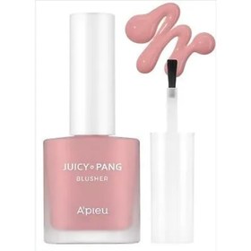 تصویر رژگونه مایع juicy pang اپیو apieu _ pk03 