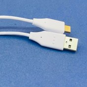 تصویر کابل تایپ سی اورجینال ال جی طول 1متری کیفیت سرکارتنی روکش TPE اصل TYPE C CABLE LG 