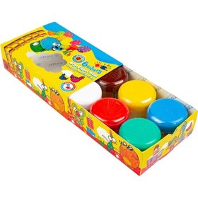 تصویر رنگ انگشتی 6 رنگ آریا کد 6 