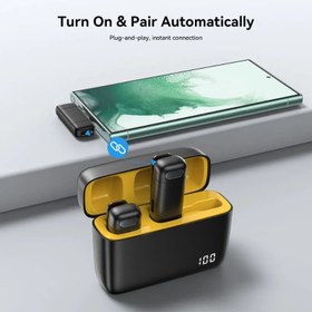 تصویر میکروفون بی‌سیم یقه‌ای Joyroom مدل JR-OJM02 