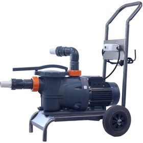 تصویر پک کامل جارو استخری با پمپ استخری برند لئو(LEO) 