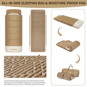 تصویر کیسه خواب نیچرهایک مدل CNH22SD006 وزن ۳.۲ کیلوگرم 